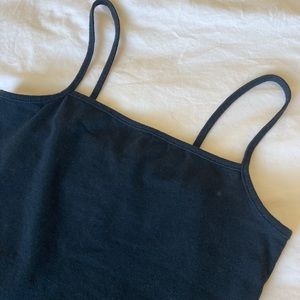 Wild Fable Basic Black Cropped Cami
